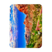 Straße durch den Zion Nationalpark Magnet (Vertikal)
