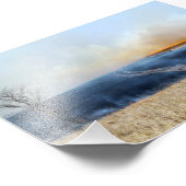 Straße durch die Prairie Burn 24 x 16 Fotodruck (Ecke)