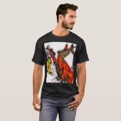 Straße Egon Schiele in Krumau 1917 T-Shirt (Vorne ganz)