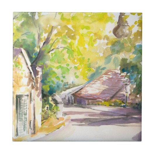 Straße Fliese (Vorderseite)