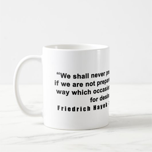Straße Friedrich Hayek zum Kaffeetasse (Links)