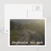 Straße, Frühling Postkarte (Vorne/Hinten)