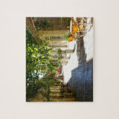 Straße Griechenlands Korfu, Puzzlespiel Puzzle (Vertikal)