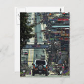 Straße, Guatemala Postkarte (Vorne/Hinten)