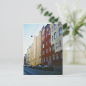 Straße Helsinki Postkarte (Stehend Vorderseite)