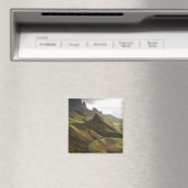 Straße hinauf zur ruhigen Insel Skye, Magnet (In Situ (Geschirrspüler))