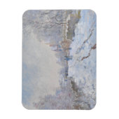 Straße im Schnee Argenteuil von Claude Monet Magnet (Vertikal)