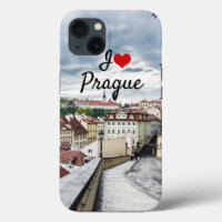 Straße im Stadtzentrum von Prag