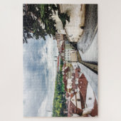 Straße im Stadtzentrum von Prag Puzzle (Vertikal)