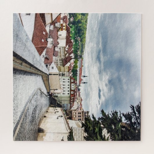 Straße im Zentrum von Jigsaw Puzzle in Prag (Horizontal)