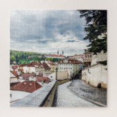 Straße im Zentrum von Jigsaw Puzzle in Prag (Vertikal)