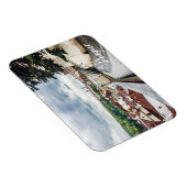 Straße im Zentrum von Prag Postcard Magnet (Rechte Seite)