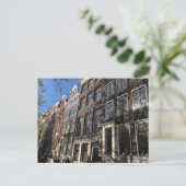 Straße in Amsterdam, Niederlande Postkarte (Stehend Vorderseite)
