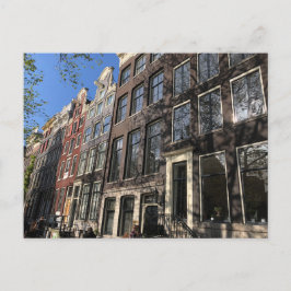 Straße in Amsterdam, Niederlande Postkarte