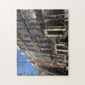 Straße in Amsterdam, Niederlande. Puzzle (Vertikal)