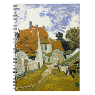 Straße in Auvers-sur-Oise Vincent  van Gogh    Notizblock
