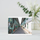 Straße in Bangkok Postkarte (Stehend Vorderseite)