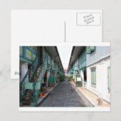 Straße in Bangkok Postkarte (Vorne/Hinten)
