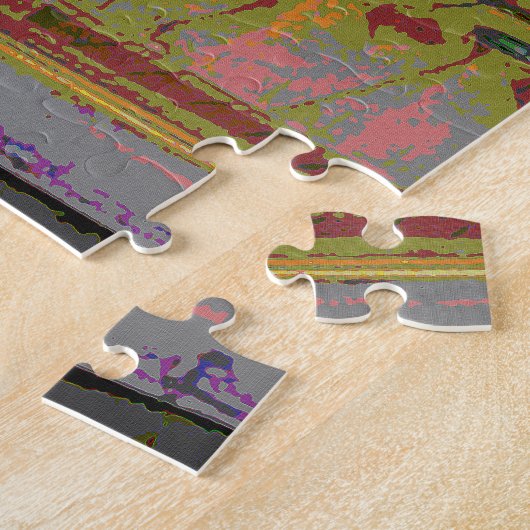 Straße in Bayonne Puzzle (Seite)