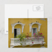 Straße in Cartagena Postkarte (Vorne/Hinten)