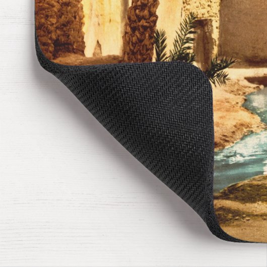 Straße in der Altstadt, Biskra, Algerien Mousepad (Ecke)