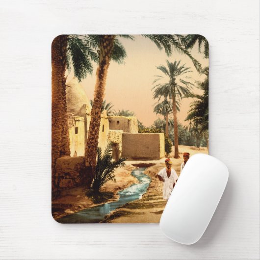 Straße in der Altstadt, Biskra, Algerien Mousepad (Mit Mouse)