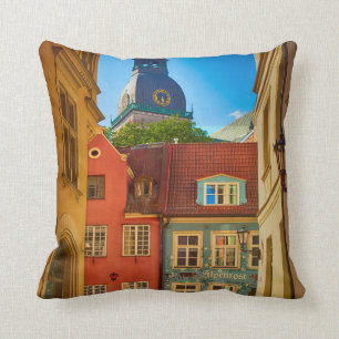 Straße in der Altstadt  Estland Kissen