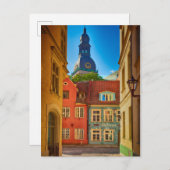 Straße in der Altstadt| Estland Postkarte (Vorne/Hinten)