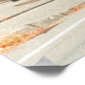 STRASSE IN DER NÄHE POSTER (Ecke)