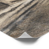 Straße in Etten (1881) von Vincent Van Gogh. Poster (Ecke)