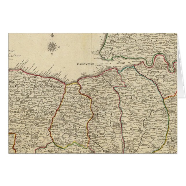 Straße in Frankreich (Vorderseite (Horizontal))
