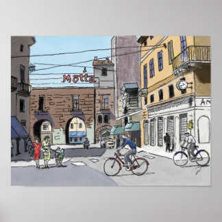 Straße in Italien # 22Poster Poster