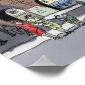 Straße in Italien # 22Poster Poster (Ecke)