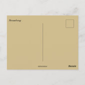 Straße in Luxemburg Postkarte (Rückseite)