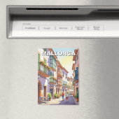 Straße in Mallorca Spanien Reisen Magnet (In Situ (Geschirrspüler))