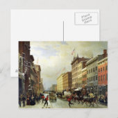 Straße in New York Postkarte (Vorne/Hinten)