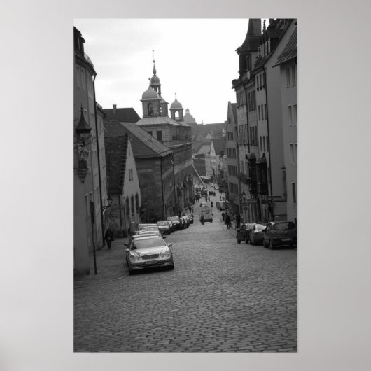 Straße in Nurenburg Poster (Vorne)