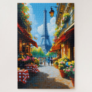 Straße in Paris Puzzle