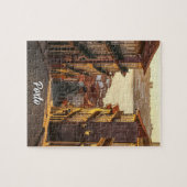 Straße in Porto Portugal Puzzle (Horizontal)