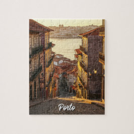 Straße in Porto Portugal Puzzle