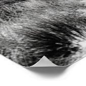 Straße in Rainstorm Poster (Ecke)