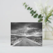 Straße in Rainstorm Postkarte (Stehend Vorderseite)