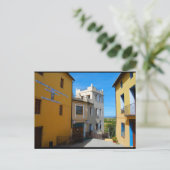 Straße in Riba-roja de Túria Postkarte (Stehend Vorderseite)