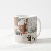 Straße in Roskilde 1836 Kaffeetasse (VorderseiteRechts)