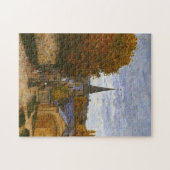 Straße in Sainte-Adresse Monet Fine Art Puzzle (Horizontal)