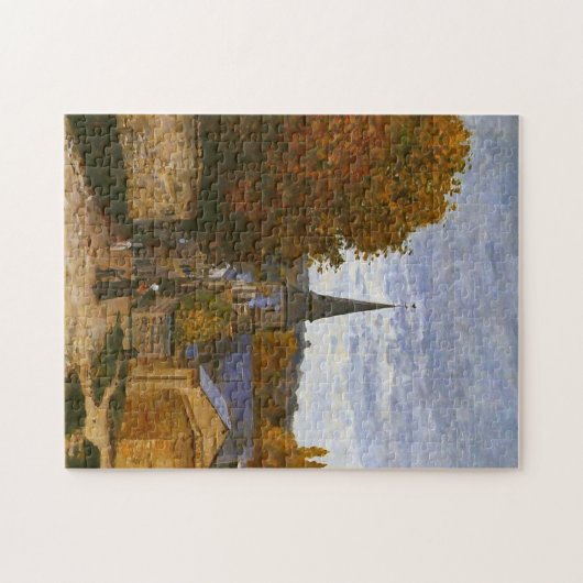 Straße in Sainte-Adresse Monet Fine Art Puzzle (Horizontal)