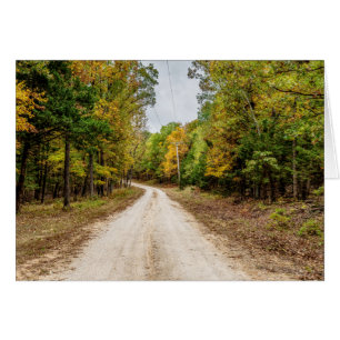 Straße in Saisons Wandel