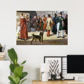 Straße in Stockholm Poster (Heimbüro)