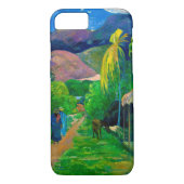 Straße in Tahiti, Gauguin Case-Mate iPhone Hülle (Rückseite)