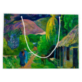 Straße in Tahiti, Gauguin Große Geschenktüte (Rückseite)